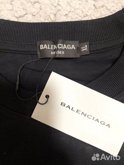 Balenciaga футболка оверсайз