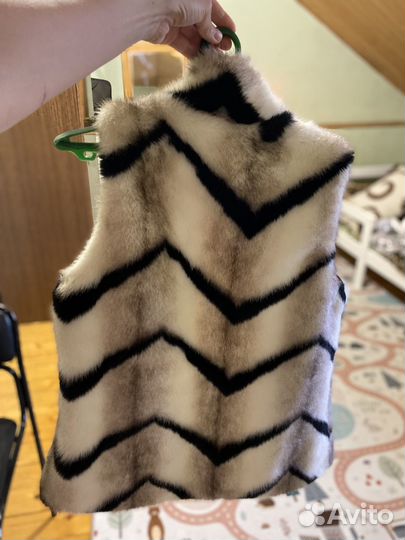 Жилет женский меховой 42-44р