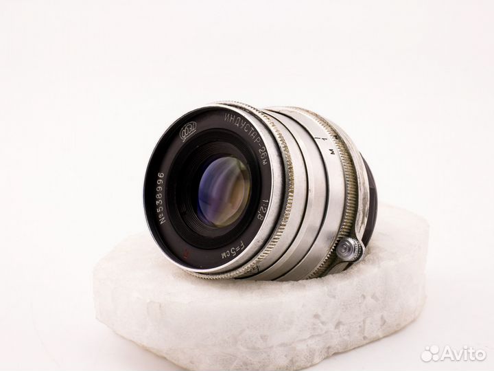 Индустар-26м 1:2.8 F5cm П м39 СССР 53 год