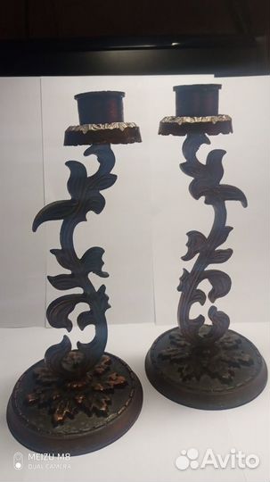 Подсвечники пара