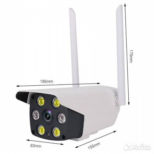 Уличная WiFi камера видеонаблюдения 2MP 1080P Yoos