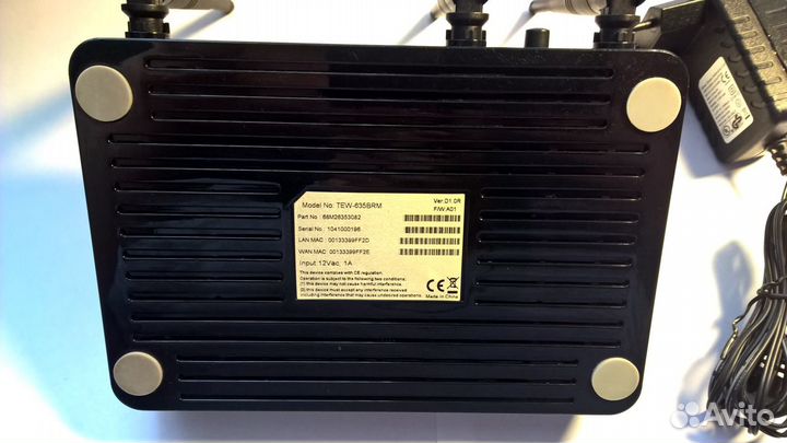 Маршрутизатор trendnet TEW-635BRM