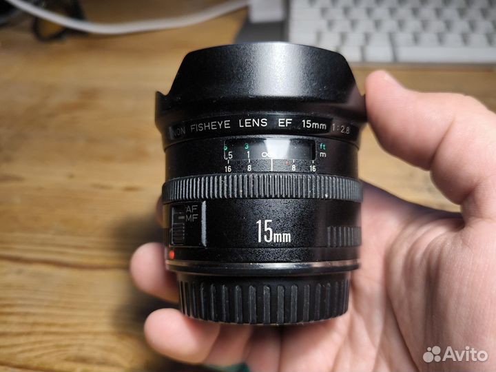 Объектив canon 15mm fisheye 2.8