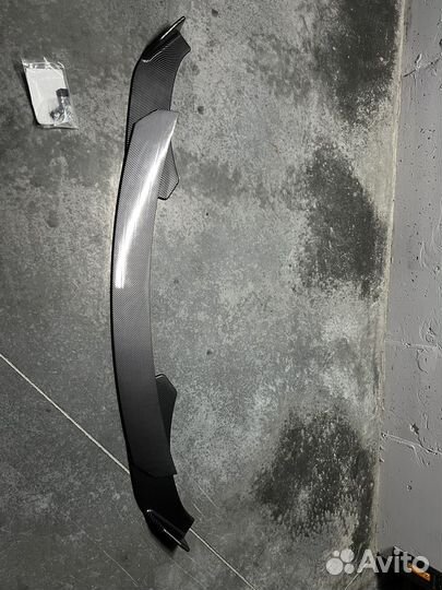 Сплиттер переднего бампера универсальный