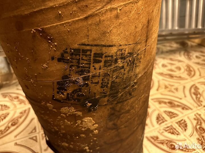 Солидол в бочке СССР