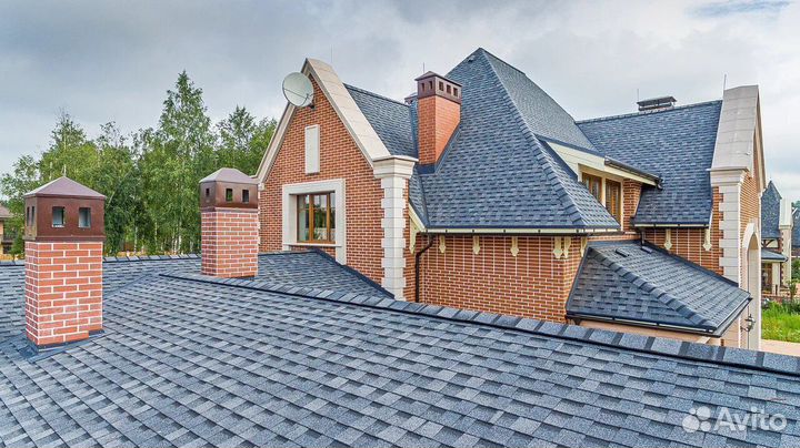 Гибкая черепица в рассрочку кровля