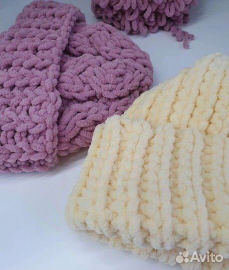 Изделия из плюшевой пряжи