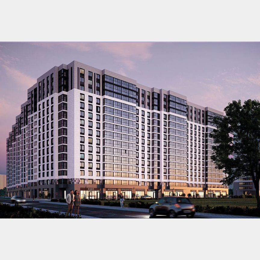 1-к. квартира, 51 м², 16/16 эт.