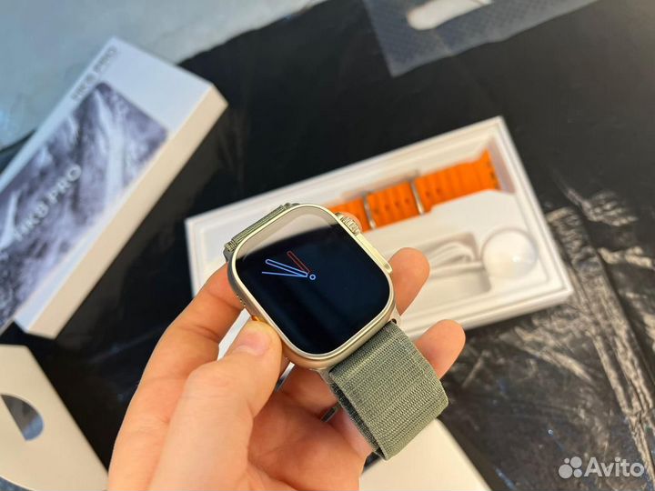 Apple Watch Ultra Amoled экран