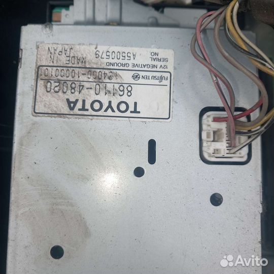 Lexus rx 300 магнитола сборе