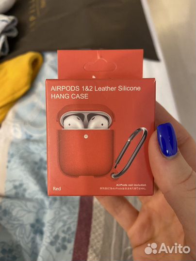 Чехол силиконовый для airpods 2