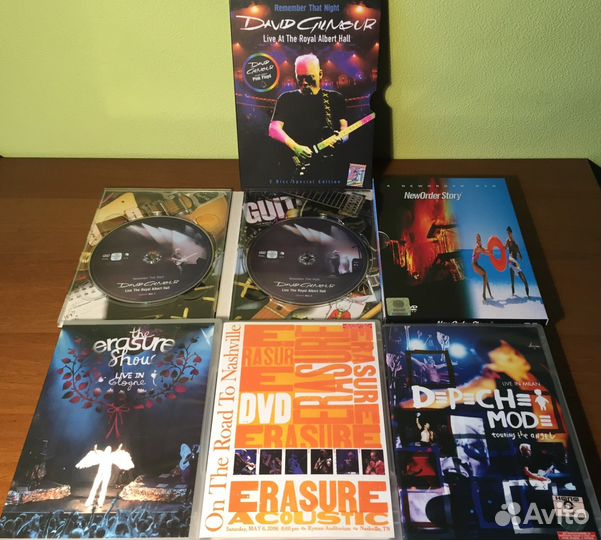 Лицензионные музыкальные DVD