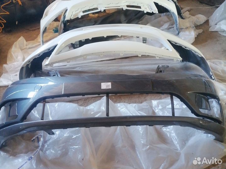 Передний бампер kia rio 11-15, 17-20, 2020