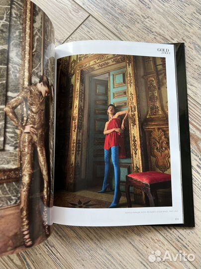 Коллекционная книга Gold in Vogue
