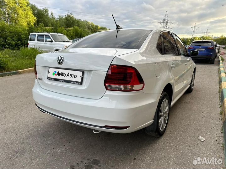 Volkswagen Polo 1.6 AT, 2017, 160 765 км