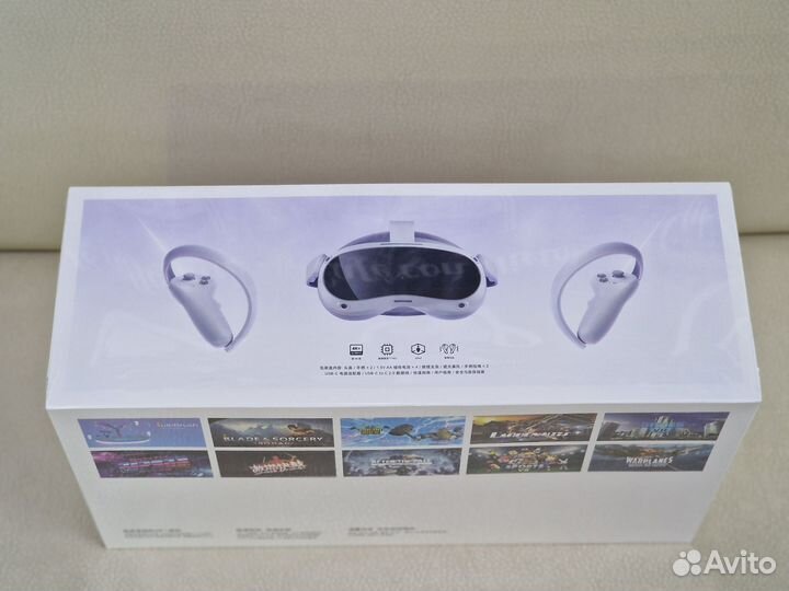 Pico 4 шлем виртуальной реальности прошивка, игры