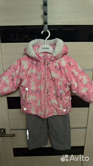 Костюм зимний для девочки, 86
