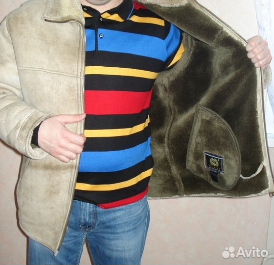 Дубленка мужская