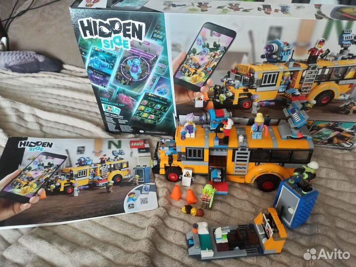 Lego hidden side автобус