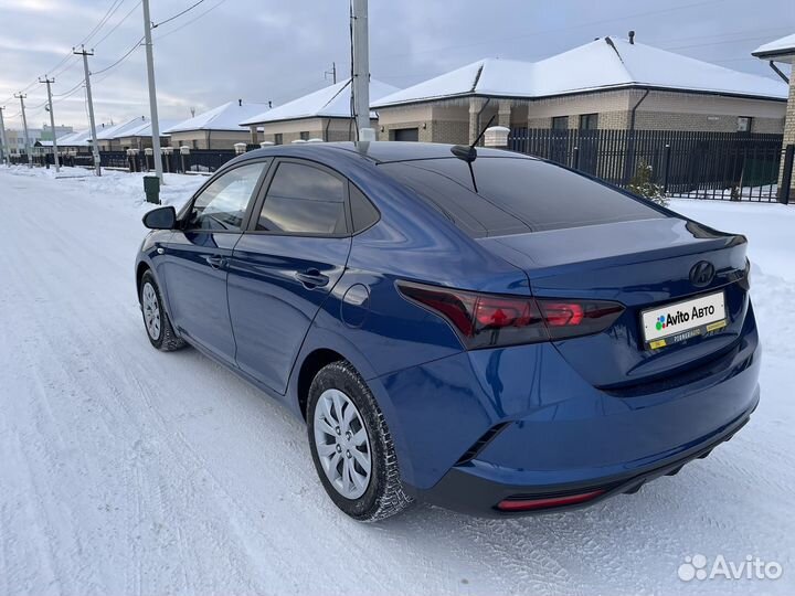 Hyundai Solaris 1.6 AT, 2021, 50 000 км