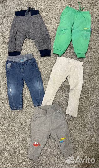 Два пакета одежды от 7 мес до 2х лет