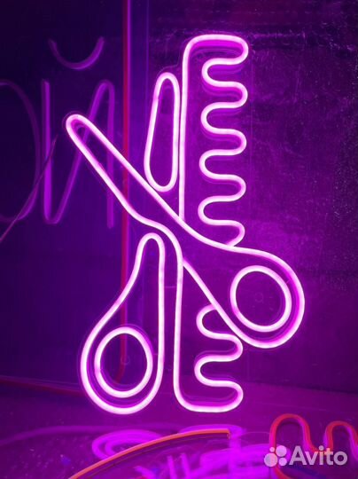 Вывеска из неона