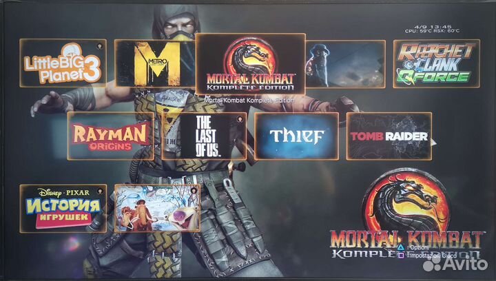 Sony PS3 750gb 75игр