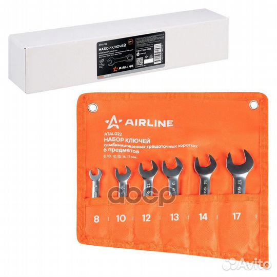 Набор ключей комбинированных трещоточных PRO 6пр