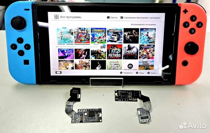 Nintendo switch oled/ lite/1,2 rev настройка