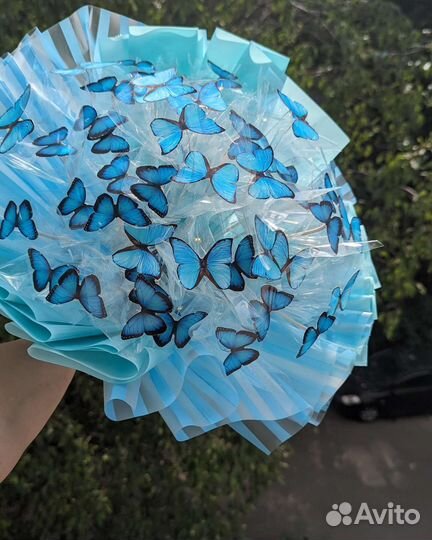 Букет со бабочкоми