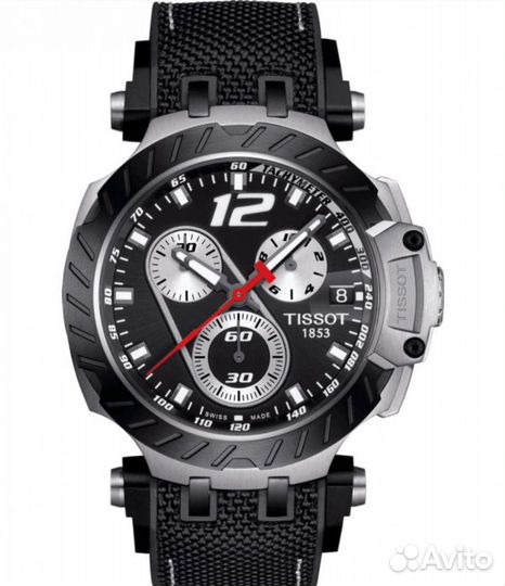 Ремешок на часы Tissot T-Race T115.417A Оригинал