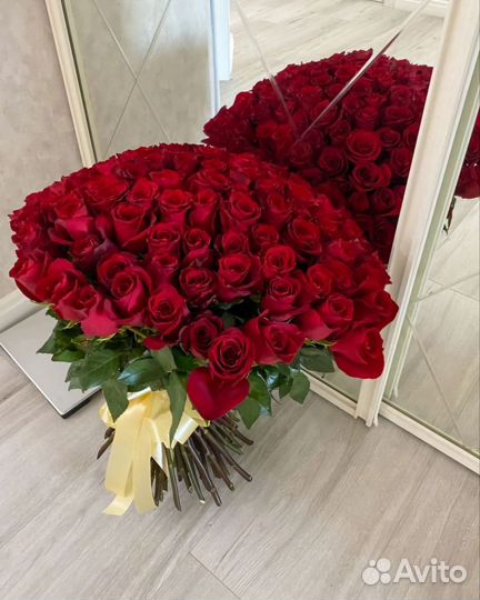 101 роза премиум