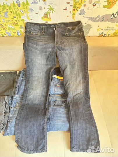 Мужские джинсы пакетом