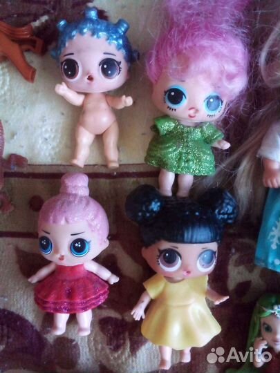 Кукла лол и фигурки из м/ф Свинка пеппа Trolls