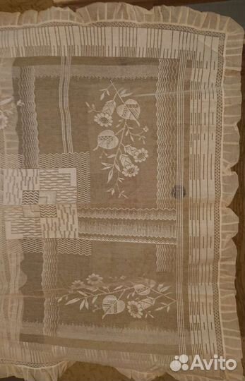Покрывало с накидками кружевное СССР
