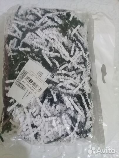 Бумажный наполнитель для подарков