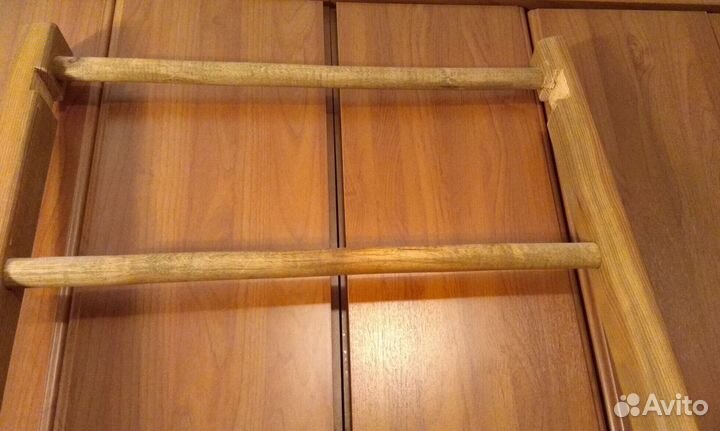 Детская шведская стенка самодельная с турником