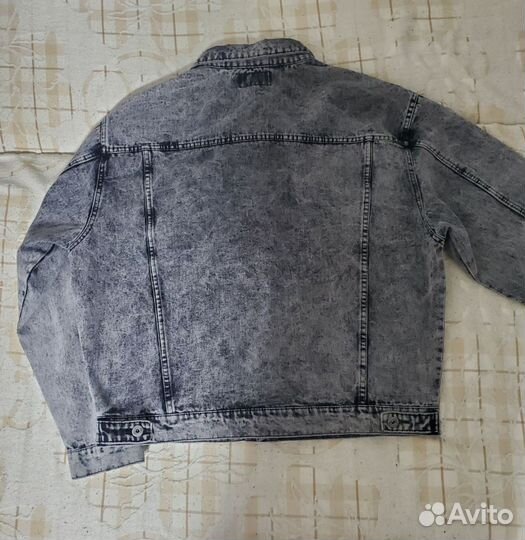 Джинсовая куртка XL