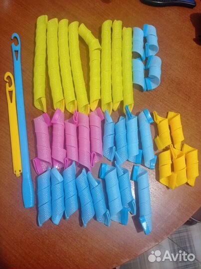 Бигуди спиральки 34 шт