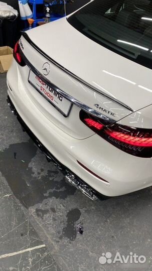 Спойлер в стиле E63s для Mercedes E-class W213