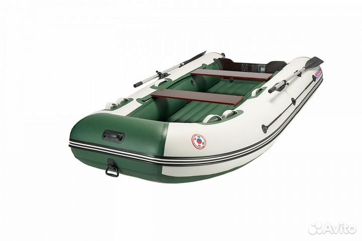 Лодка mishimo lite 315 бело-зеленая
