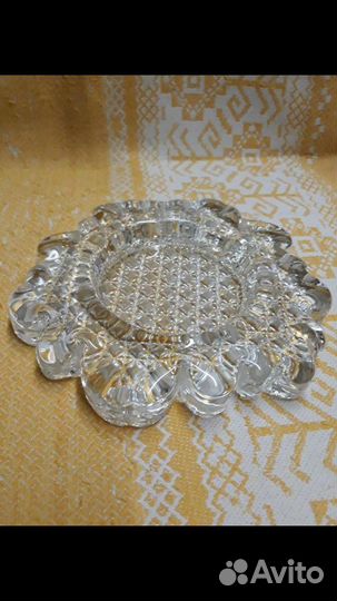 Пепельница хрустальная СССР