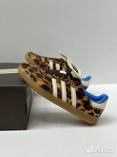 Кроссовки adidas samba pony wales bonner