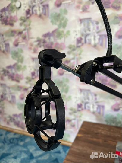 Пантограф для микрофона + паук + поп фильтр новые