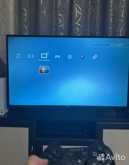 Sony playstation 3 slim прошитая HEN 500GB