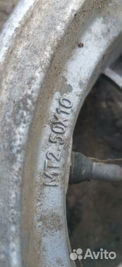 Переднее колесо для мопеда 10 дюймов