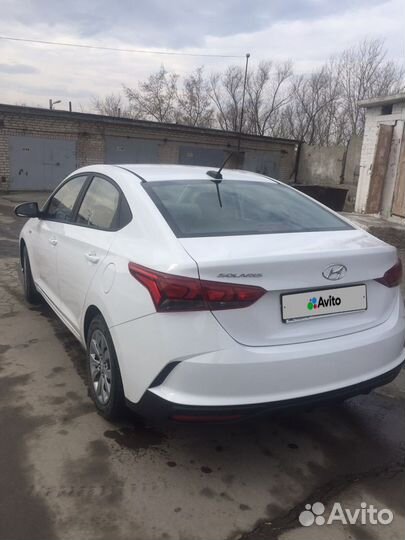 Hyundai Solaris 1.6 МТ, 2022, 11 200 км