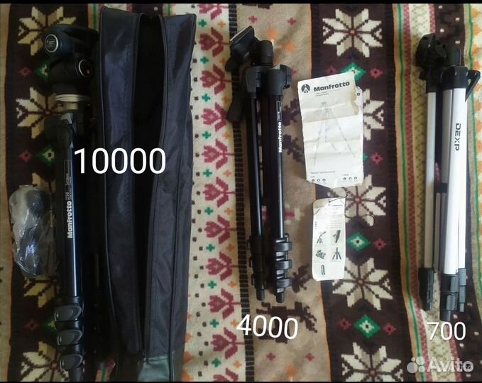 Штативы для фотоаппарата и видеокамер