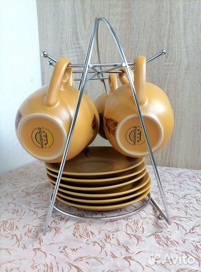 Чайный набор на подставке 