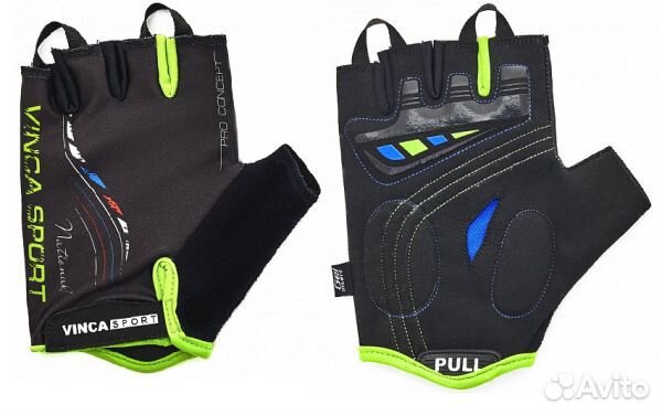 Перчатки открыт. National, разм. L, гелев. вставки